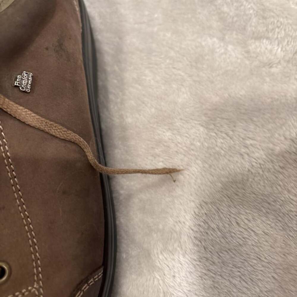 Finn Comfort Soho Brown Leather Cap Toe Lace‎ Up Sneaker Shoe Womens EU 37 US 6 - Picture 6 of 7